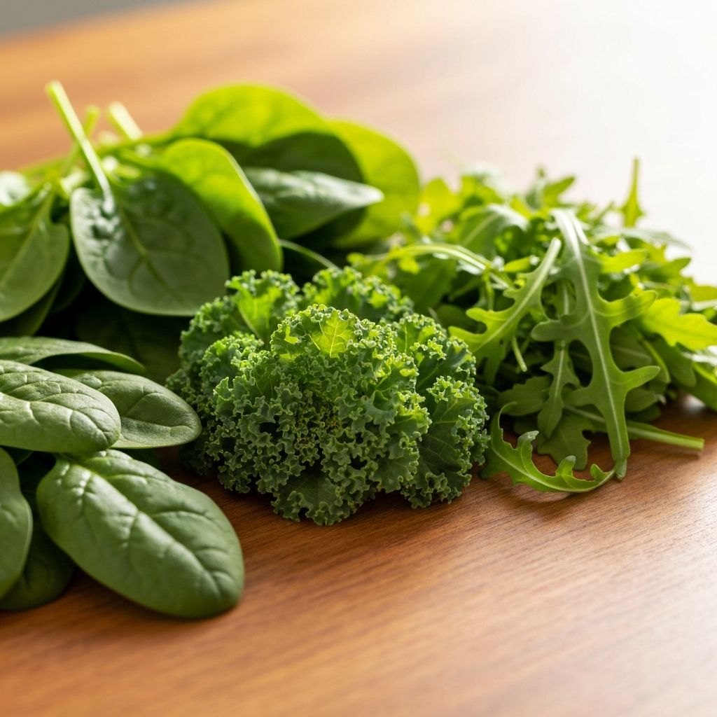 Leafy vegetables